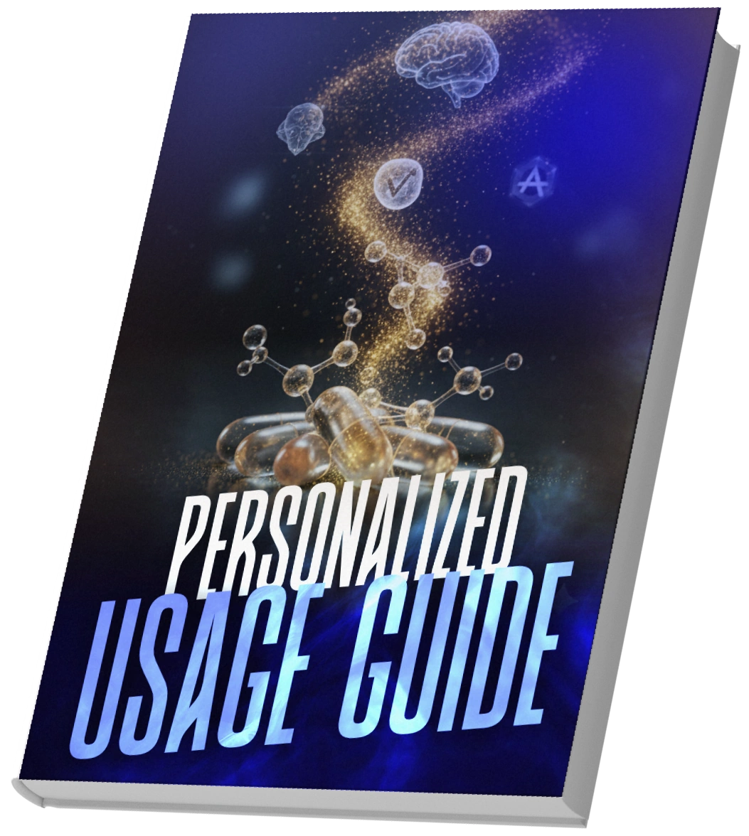 Bonus #6 — Personalized Lipotutide Usage Guide cover showing ideal dosage and complementary habits